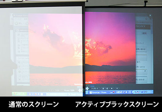 夕日の鮮やかさ