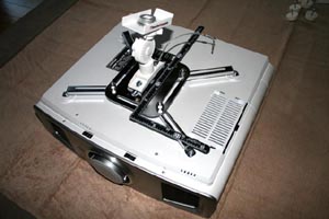 ビクターDLA-HD1-W設置