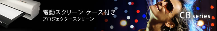 電動スクリーン ケース付き