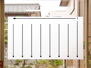 水分と気泡押し出し方法