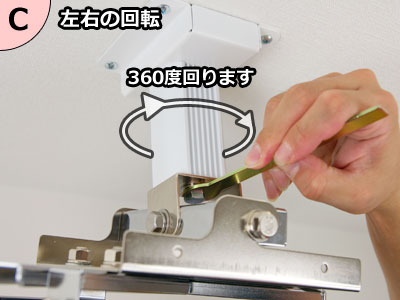 左右の回転