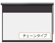 手動チェーンスクリーン