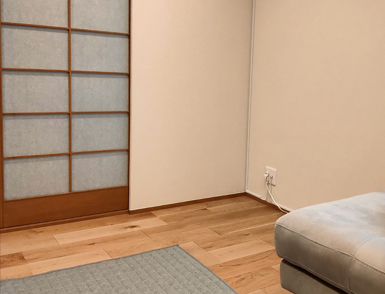 部屋の隅