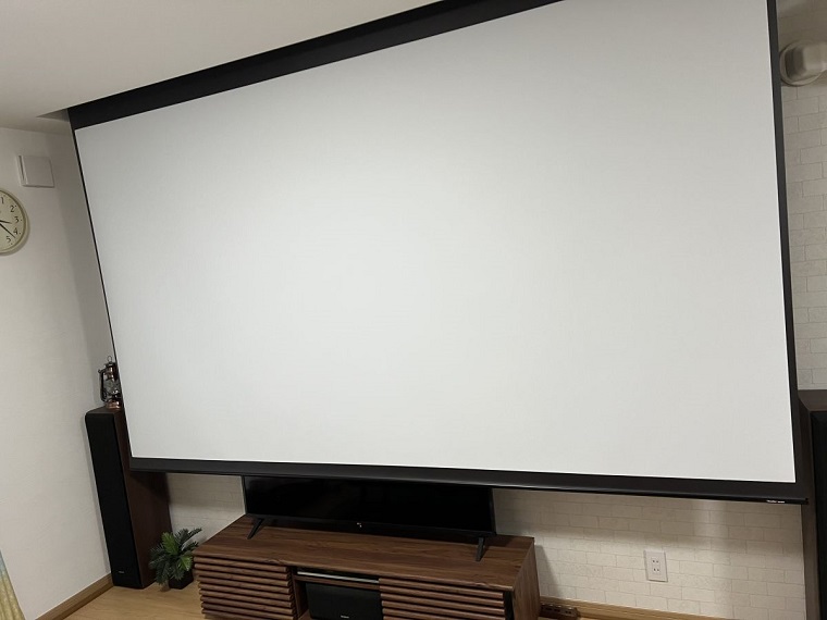 単焦点プロジェクター利用でも全く問題なし！