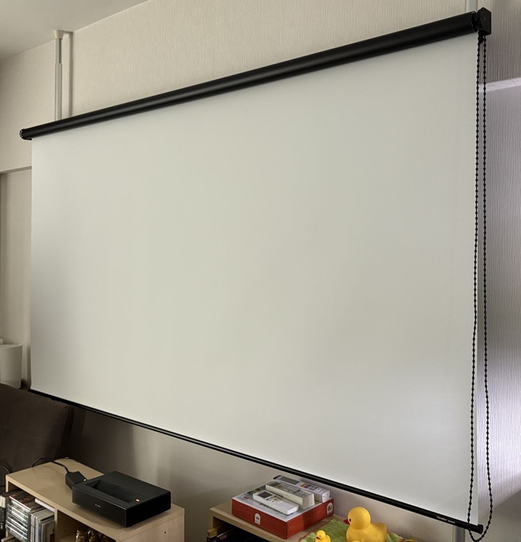 30分ほどで簡単にポール設置できました