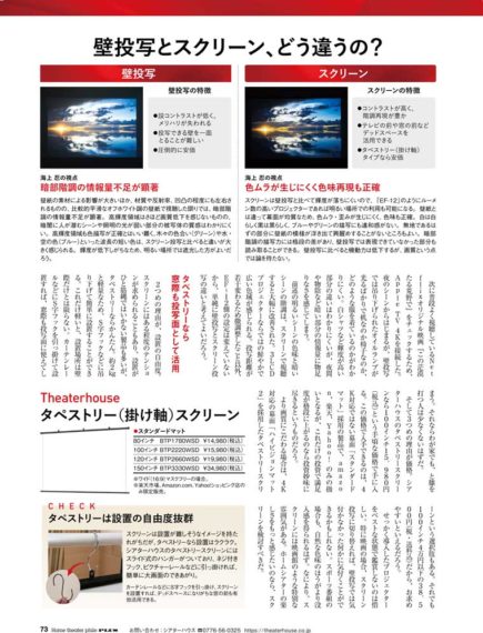ホームシアターファイルプラス　シアターハウス記事