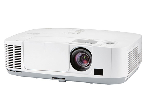 NEC『NP-P420XJL』『NP-M350XJL』『NP-M260WJL』などで天吊り金具での天井設置確認